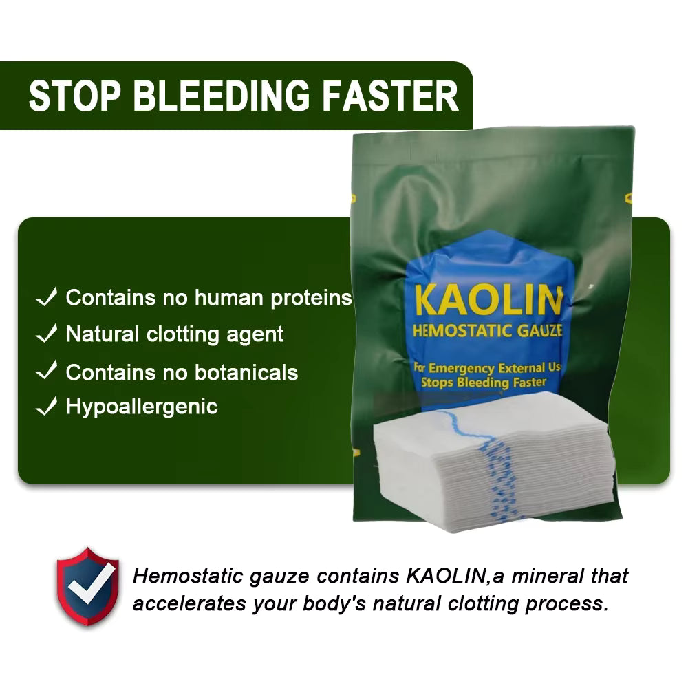 Kaolin Hemostatic Gauze 3" x 144" image 1