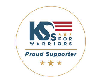 Proud supporter of K9s For Warriors