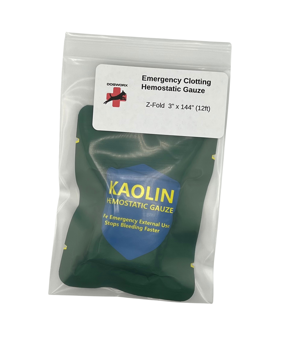 Kaolin Hemostatic Gauze 3" x 144" image 4